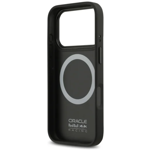 iPhone 17 Pro Red Bull Mesh Piros Gyűrű & Fém Gombok MagSafe Haditengerészeti Kék tok - 7