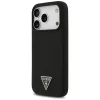 iPhone 17 Pro Fekete Guess - Silicone Triangle Logo MagSafe (GUHMP17LSCTRLMK) tok thumbnail