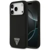 iPhone 17 Pro Fekete Guess - Silicone Triangle Logo MagSafe (GUHMP17LSCTRLMK) tok thumbnail