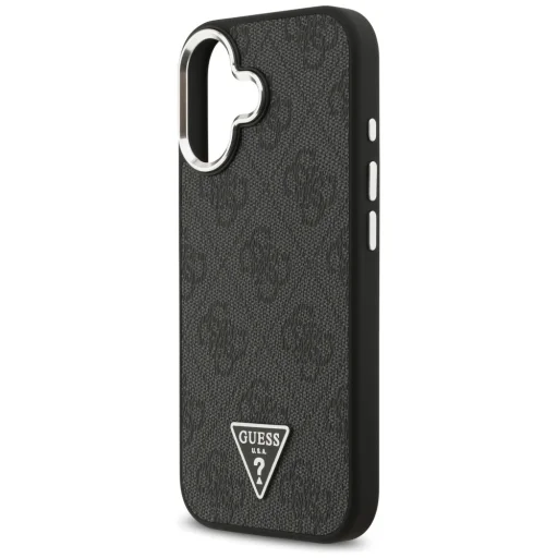 iPhone 17 Fekete Guess - Hardcase 4G Triangle Logo MagSafe (GUHMP17SP4TSRCMK) tok - 3