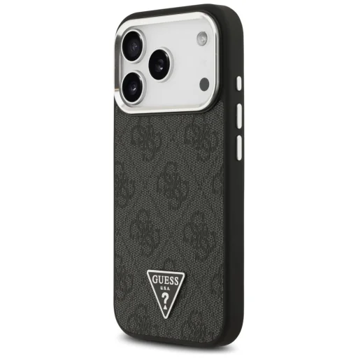 iPhone 17 Pro Fekete Guess Hardcase 4G Triangle Logo MagSafe (GUHMP17LP4TSRCMK) tok - 3