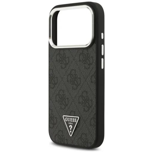 iPhone 17 Pro Fekete Guess Hardcase 4G Triangle Logo MagSafe (GUHMP17LP4TSRCMK) tok - 5