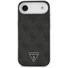 iPhone 17 Air Guess - Hardcase 4G Triangle Logo MagSafe (GUHMP17MP4TSRCMK) - Fekete tok thumbnail