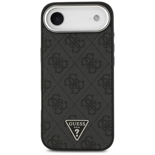 iPhone 17 Air Guess - Hardcase 4G Triangle Logo MagSafe (GUHMP17MP4TSRCMK) - Fekete tok - 2