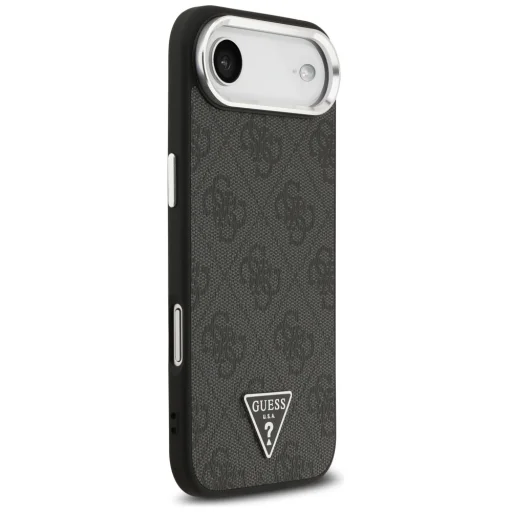 iPhone 17 Air Guess - Hardcase 4G Triangle Logo MagSafe (GUHMP17MP4TSRCMK) - Fekete tok - 5