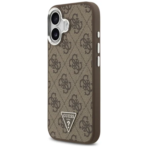 iPhone 17 Barna Guess - Hardcase 4G Triangle Logo MagSafe (GUHMP17SP4TSRCMW) tok - 6