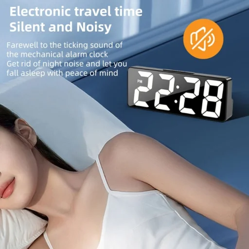 LED digitális ébresztőóra - 4