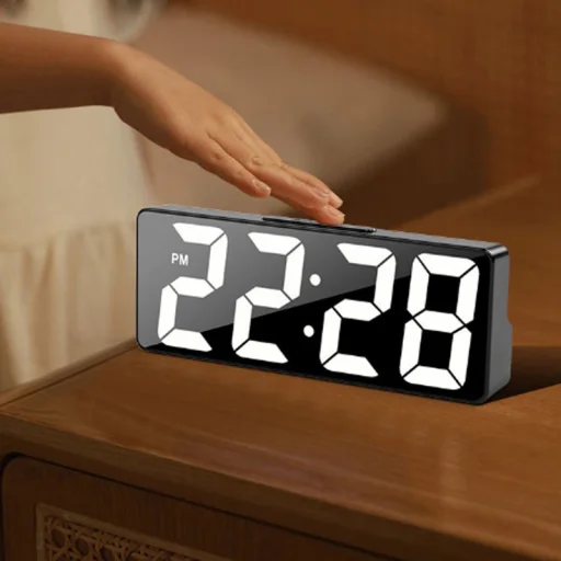 LED digitális ébresztőóra - 8