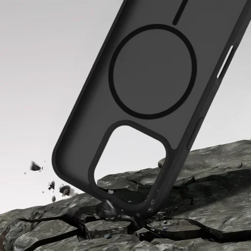 Magmat Karcsú tok iPhone 15 Pro Max fekete - 5