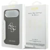 iPhone 17 Air Fekete Guess Hardcase 4G Grained Big and Classic Logo (GUHCP17MPG4SMCEK) tok thumbnail