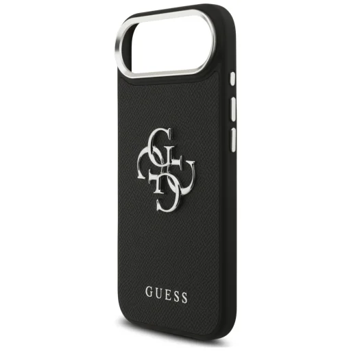 iPhone 17 Air Fekete Guess Hardcase 4G Grained Big and Classic Logo (GUHCP17MPG4SMCEK) tok - 5
