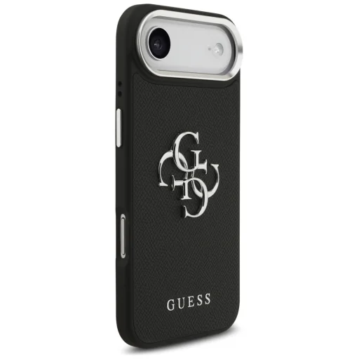 iPhone 17 Air Fekete Guess Hardcase 4G Grained Big and Classic Logo (GUHCP17MPG4SMCEK) tok - 6
