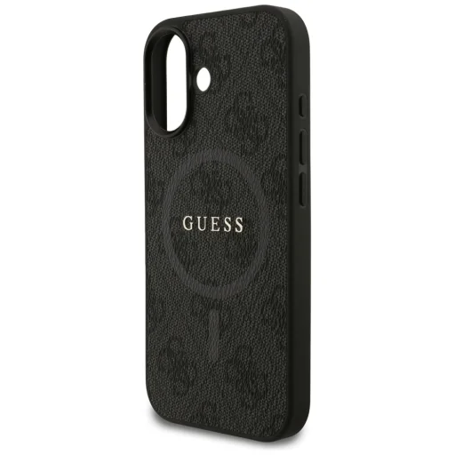 iPhone 17 - Fekete Guess - 4G Ring Classic Logo MagSafe (GUHMP17SG4GFRK) tok - 5