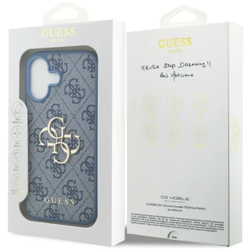 iPhone 17 Kék Guess - Hardcase 4G Big Logo (GUHCP17S4GMGBL) tok - 7