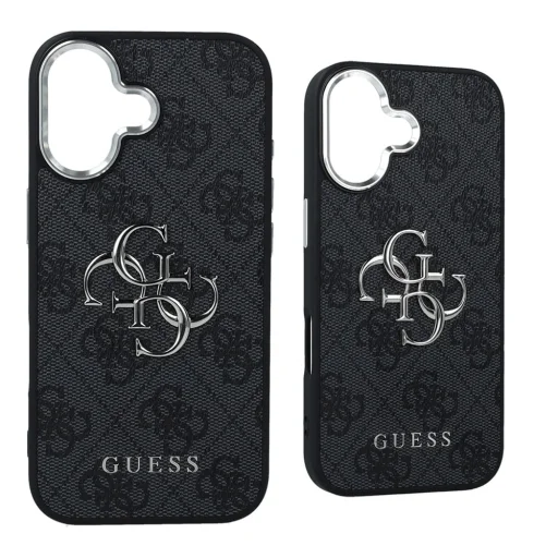 iPhone 17 Fekete Guess Hardcase Big 4G Logo Classic Logo (GUHCP17SP4G4SMCK) tok - 5