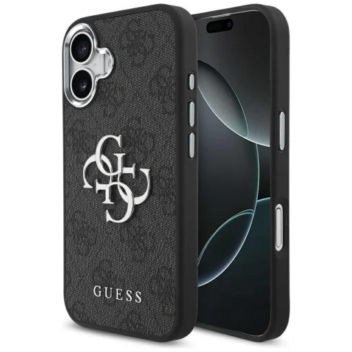 iPhone 17 Fekete Guess Hardcase Big 4G Logo Classic Logo (GUHCP17SP4G4SMCK) tok - 1
