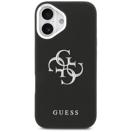 iPhone 17 Fekete Guess Hardcase 4G Grained Big and Classic Logo (GUHCP17SPG4SMCEK) tok - 2