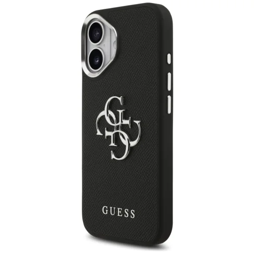 iPhone 17 Fekete Guess Hardcase 4G Grained Big and Classic Logo (GUHCP17SPG4SMCEK) tok - 6