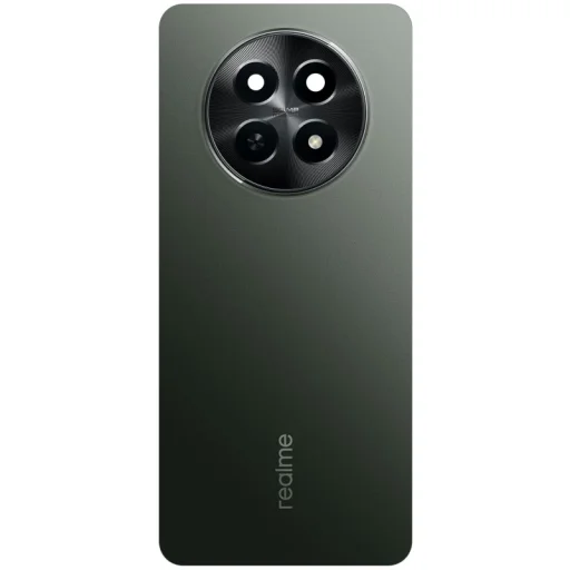 Akkumulátor fedél Realme 12x-hez, ragyogó fekete - 1