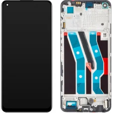 LCD kijelző modul Realme 10, fekete