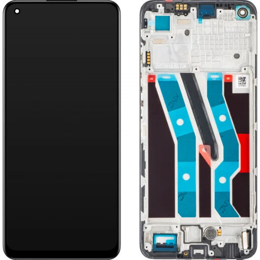 LCD kijelző modul Realme 10, fekete - 1