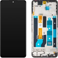 LCD Kijelző Modul Realme 12x-hez, Ragyogó Fekete, Kijelző