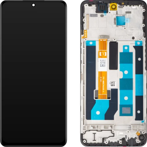 LCD Kijelző Modul Realme 12x-hez, Ragyogó Fekete, Kijelző - 1