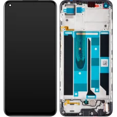 LCD Kijelzőmodul Realme 8, fekete kijelző