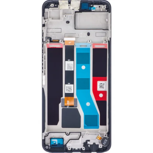 LCD kijelző modul Realme C51-hez, Carbon Black tok - 3