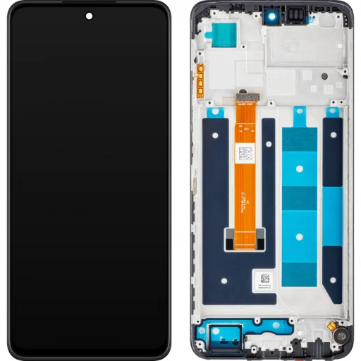 LCD Kijelző Modul Realme C55-hez, Fekete - 1