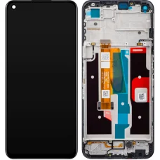 LCD kijelzőmodul Realme Narzo 50 / 8i, fekete