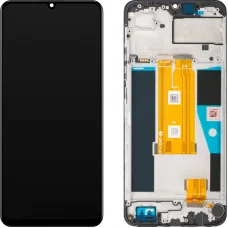 LCD kijelzőmodul Realme Note 60, Márványfekete