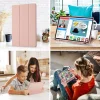 Samsung Galaxy Tab S6 Lite (2020/2022/2024) Pink Techsuit - Flex Trifold (Pencil Holderrel) tok thumbnail