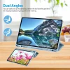 Samsung Galaxy Tab S6 Lite (2020/2022/2024) Sky Blue Techsuit - Flex Trifold (with Pencil Holder) tok thumbnail