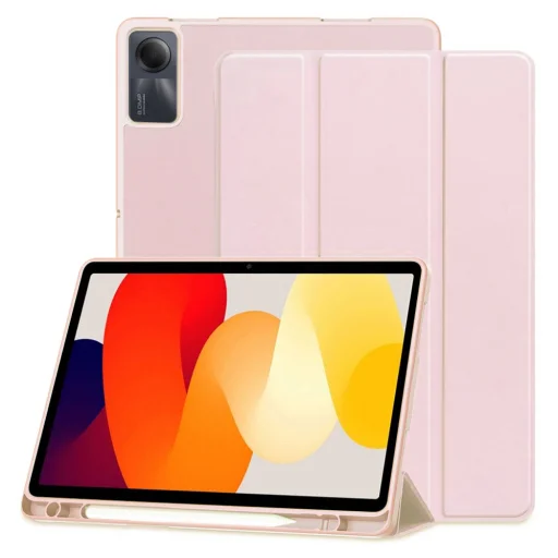 Xiaomi Redmi Pad SE 11 Pink Techsuit - Flex Trifold (Pencil Holderrel) tok - 1