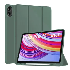 Xiaomi Redmi Pad Pro / Poco Pad Zöld Techsuit - Flex Trifold (with Pencil Holder) tok