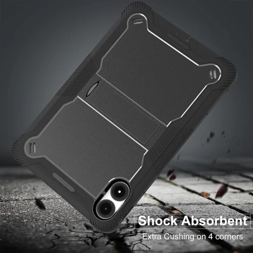 Xiaomi Redmi Pad Pro / Poco Pad Fekete Techsuit Rugged TabShell tok és képernyővédő - 4