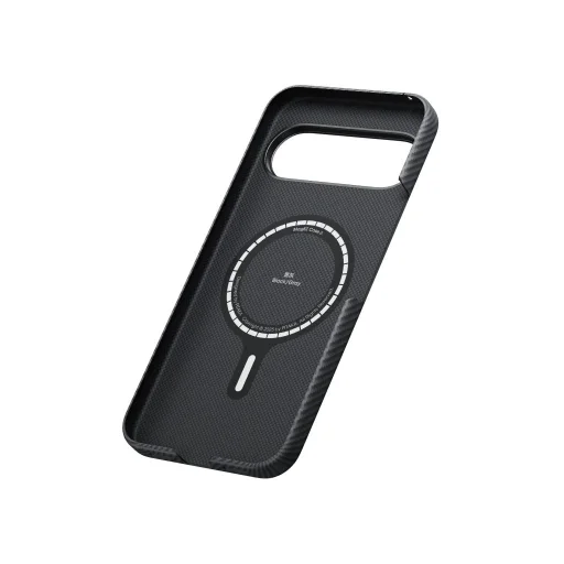 Google Pixel 10 Pro XL tok - PITAKA Ultra-Slim fekete szürke - 2