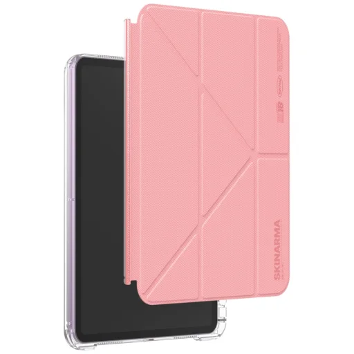 iPad Air 11" (M2/M3/5Gen/4Gen) Skinarma Zeta tok rózsaszín - 5