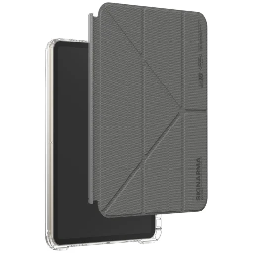 iPad Air 11" (M2/M3/5Gen/4Gen) Skinarma Zeta szürke tok - 5