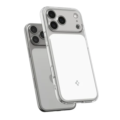 iPhone 17 Pro Max Spigen Ultra Hybrid "T" Mag MagSafe tok Fehér tok - 5