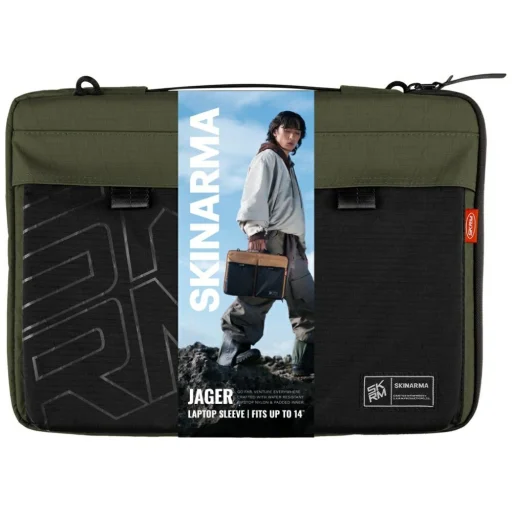 Laptop Sleeve Skinarma Jager 14" olive - 5