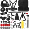 Action Cameras Fekete Techsuit - Accessory Kit CamQuest 50in1 (SA50) - hordtáskával