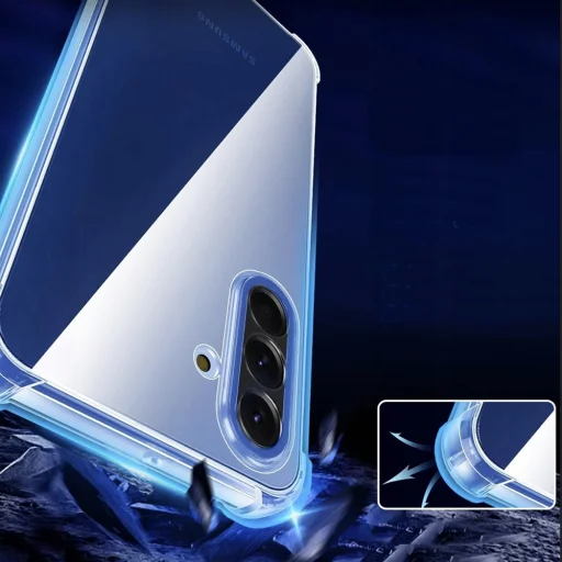 Samsung Galaxy A17 5G Techsuit - Shockproof Clear Silicone MagSafe - Átlátszó tok - 6