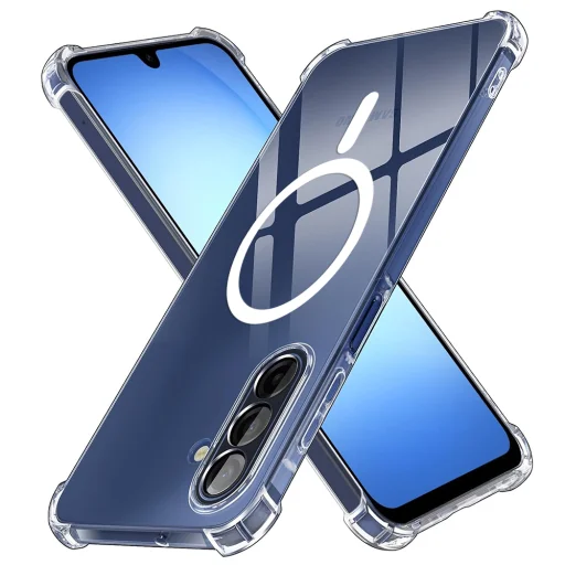 Samsung Galaxy A17 5G Techsuit - Shockproof Clear Silicone MagSafe - Átlátszó tok - 1