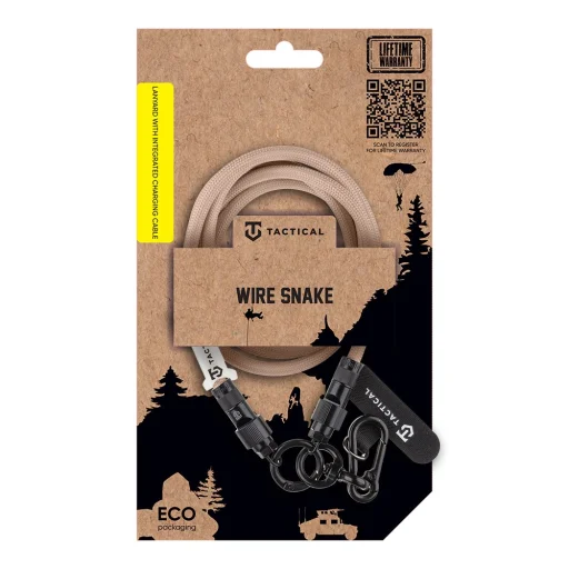 Tactical Wire Snake USB-C 1.2m Moucha Moose telefontartó - 5