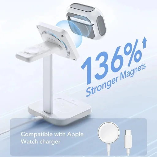 Apple AirPods Pro 3 - ESR - Orbit Hybrid HaloLock tok fehér - 3