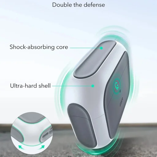 Apple AirPods Pro 3 - ESR - Orbit Hybrid HaloLock tok fehér - 6