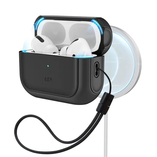 Apple AirPods Pro 3 - ESR - Orbit Hybrid HaloLock tok fekete - 1