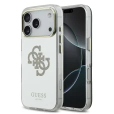 Guess PC/TPU Mirror 4G Glitter Logo MagSafe fliptok iPhone 17 Pro Max Gold tok